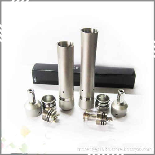 Top Quality Valkyrie Clone Stainless Steel Mechanical Mod W Coil Vaporizer fit with 18650 Dry Battery
